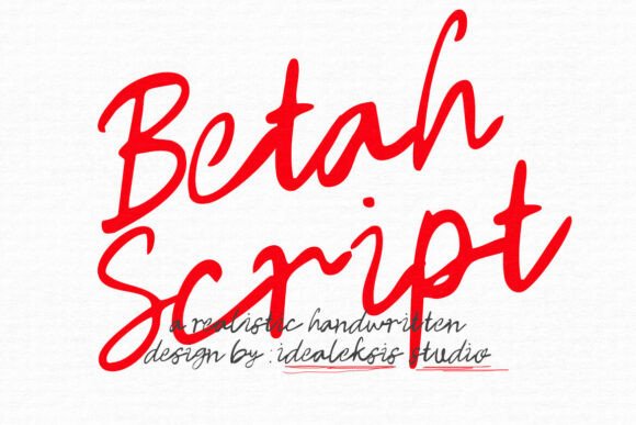 Betah Script: A Dynamic Typeface for Campaigns
