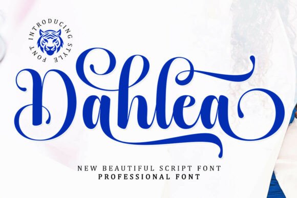 Dahlea: The Elegant Script Font for Makers