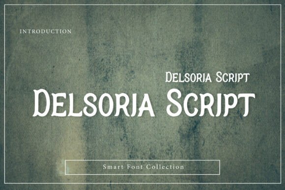 Delsoria Script: An Elegant Serif Typeface for Editors