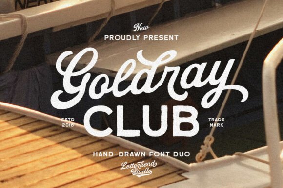 Goldray Club: A Handwritten Script Font That Elevates Digital Campaigns