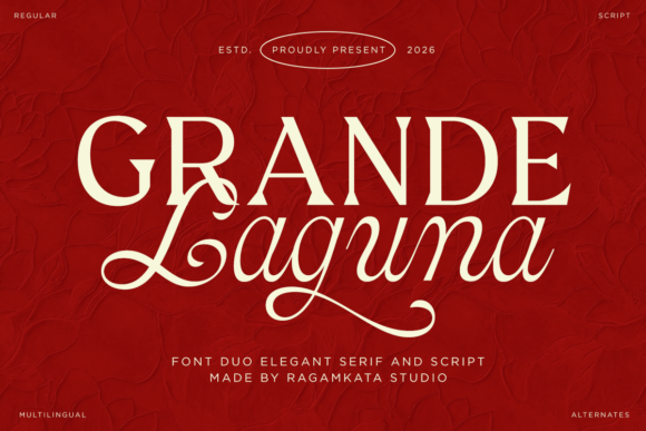 Grande Laguna: Elegant Font Duo for Luxurious Web Design