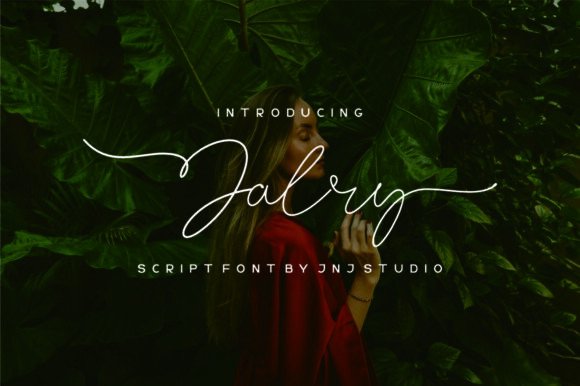 Jalry Script: A Modern Signature Font for Web Design