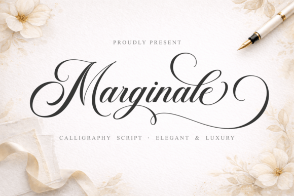 Marginale Font: Elevating Brand Campaigns with Elegant Script Typography