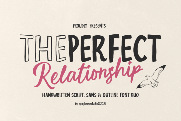 Perfect Relationship: A Handwritten Font for Warm Campaigns