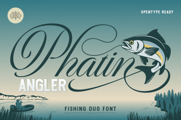 Phatin Angler: The Ultimate Adventure Font Duo