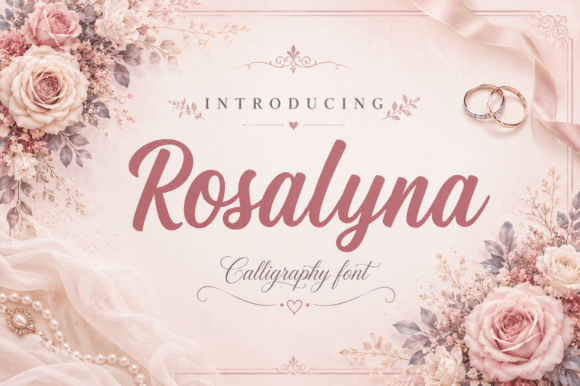 Rosalyna: The Script Font for Campaigns