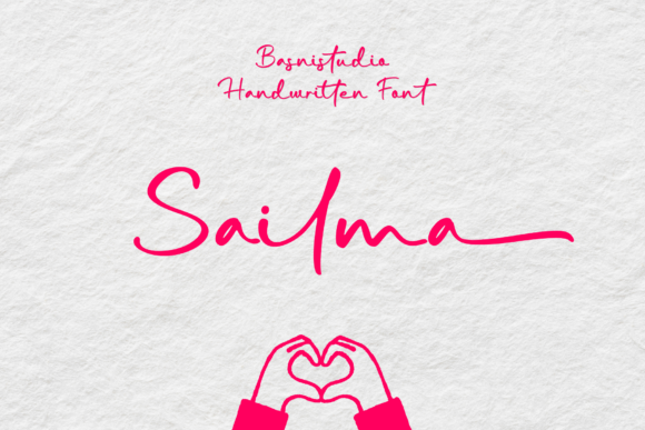 Sailma: A Handwritten Typeface for Makers