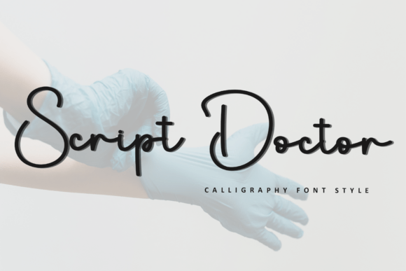 Script Doctor: A Reliable Calligraphy Font for Crafters