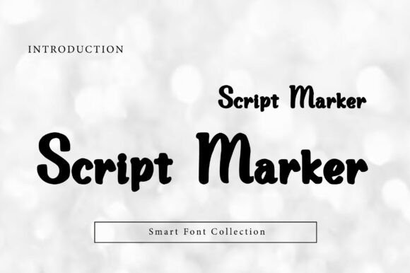 Script Marker: The Handwritten Font for Your Brand