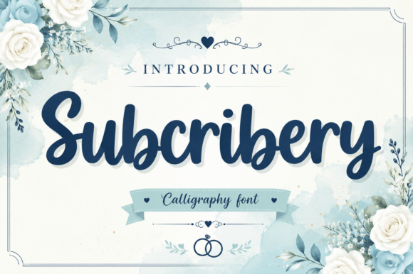 Subscribery: A Warm, Handwritten Brush Script Font for Creative Branding