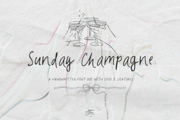 Sunday Champagne: A Sophisticated Font Duo for Modern Branding