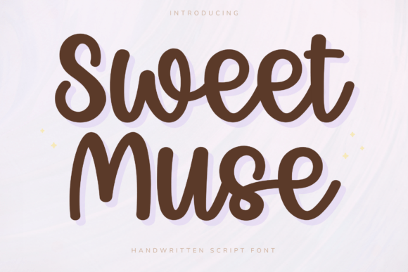 Sweet Muse: A Handwritten Script Font for Your Brand