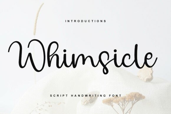 Whimsicle: The Premium Script Font for Marketers